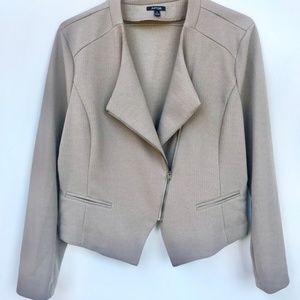 APT 9 Tan Moto Jacket